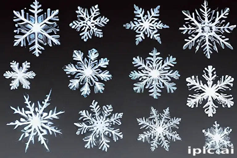 snowflakes png transparent