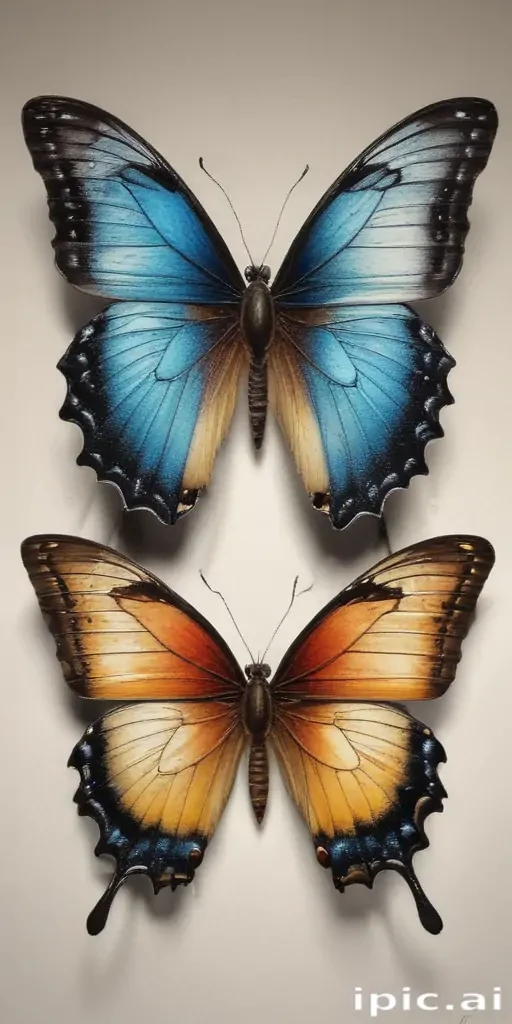 Stunning Display of Colorful Butterflies Showcasing Nature's Vibrant Beauty