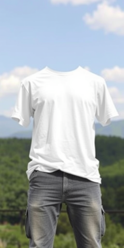 white tee shirt png