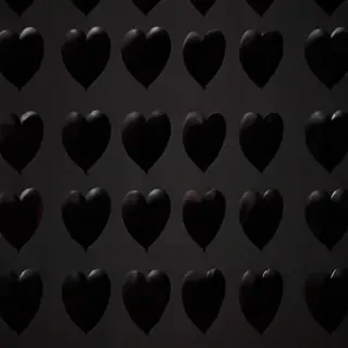 black heart background