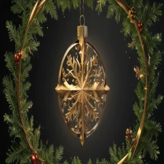transparent merry christmas