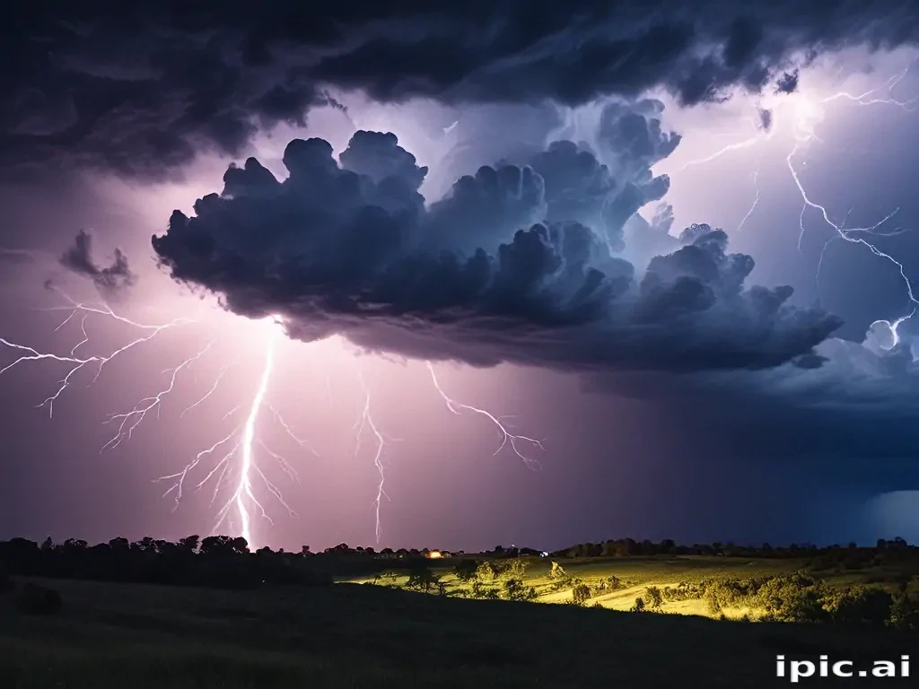 thunderstorm wallpaper