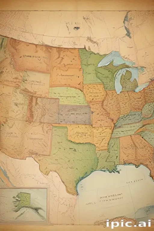 mapa usa