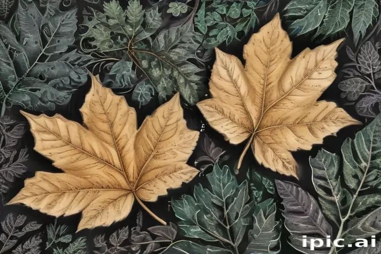 leaf doodle