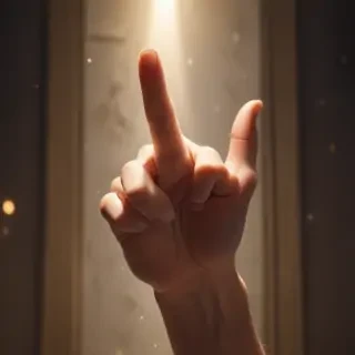 you pointing finger