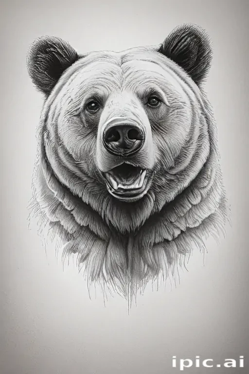 bear pic drawing