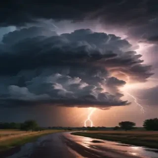 thunderstorm wallpaper