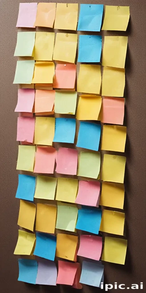 sticky note background
