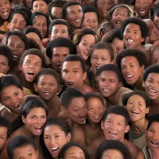 crowded png