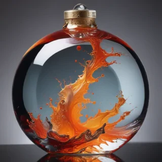 transparent bomb