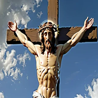 jesus on cross image