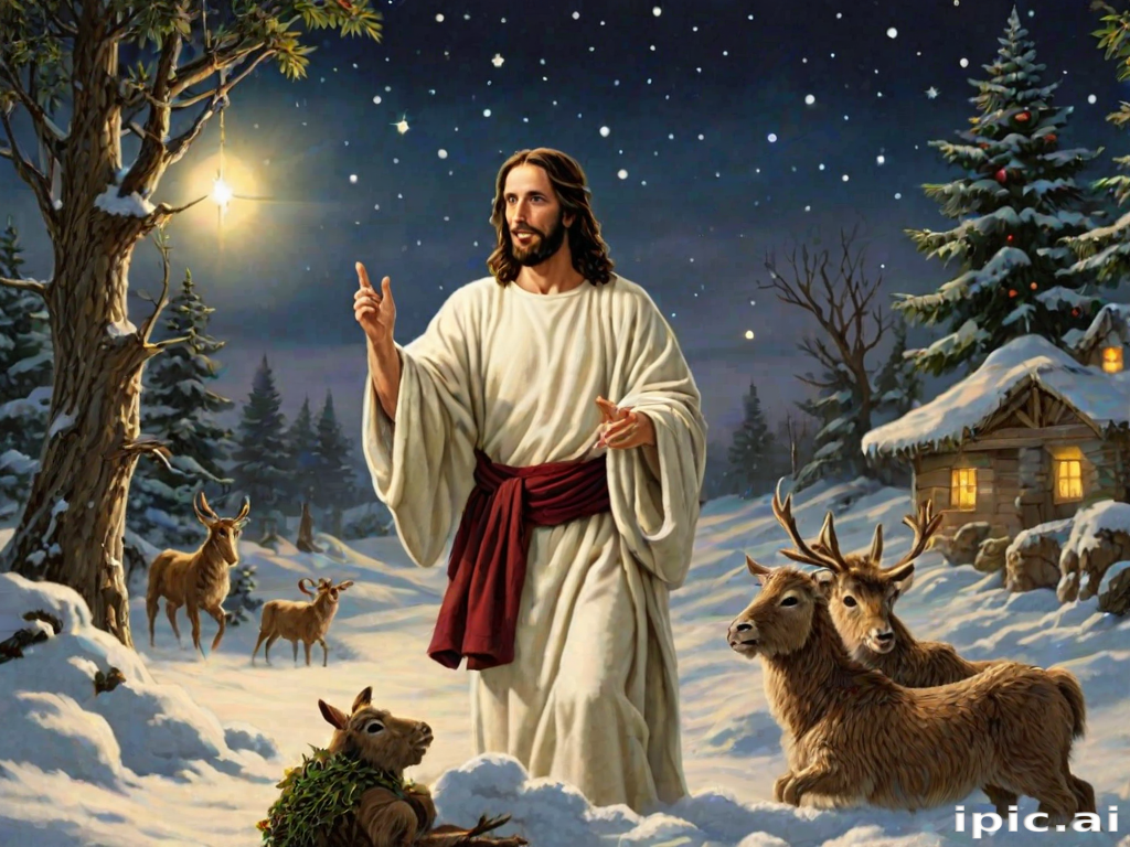 jesus christmas wallpaper