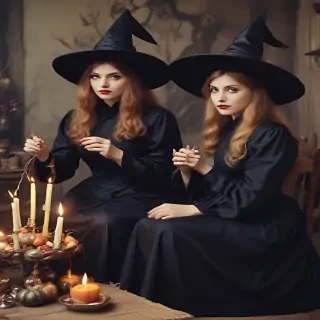 vintage witches