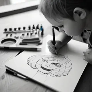 kids drawing