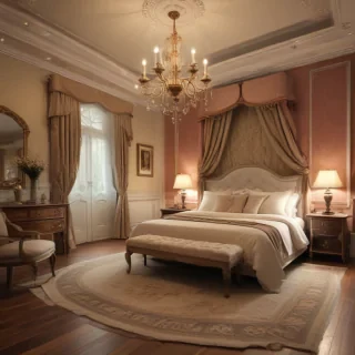 background of a bedroom