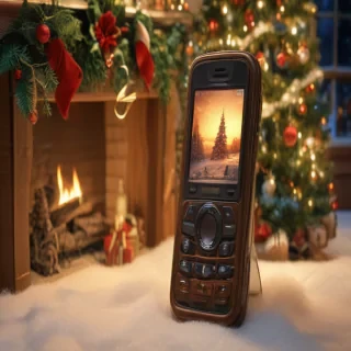 xmas phone background
