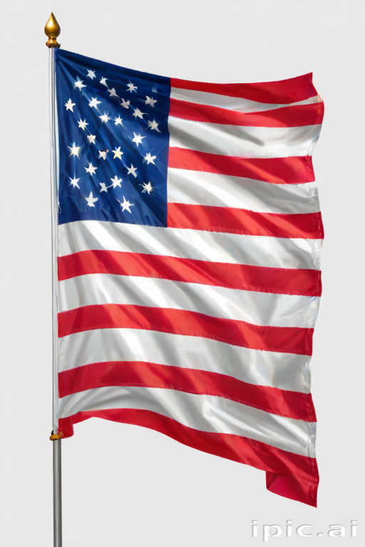transparent american flag clipart