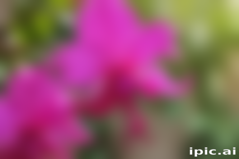 Vibrant Pink Flowers Blooming Amidst Lush Green Foliage in Nature.