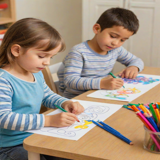 kids drawing