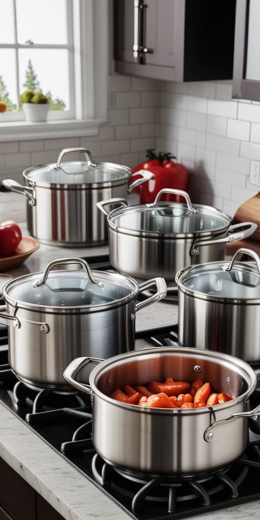 ceramic vs stainless steel pots and pans