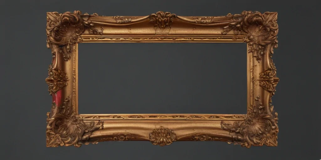 gold frame png transparent