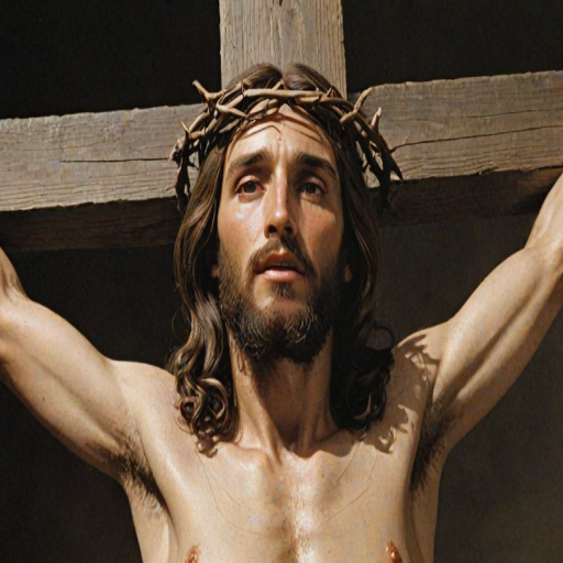 a picture of jesus on the cross