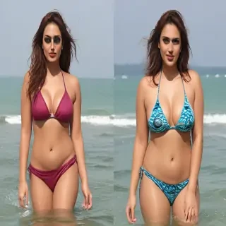 huma qureshi bikini