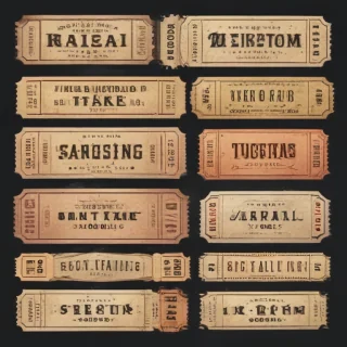 ticket clip art