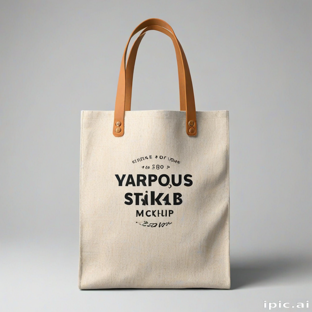 canvas bag mockup