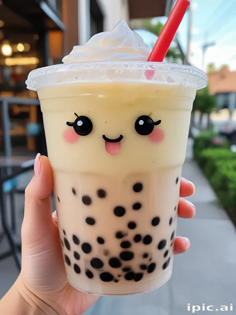 boba tea cute
