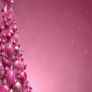 pink christmas background