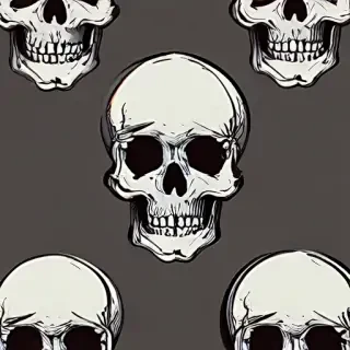 skull wallpaper iphone