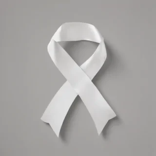 white ribbon png