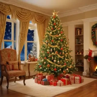 christmas wall paper