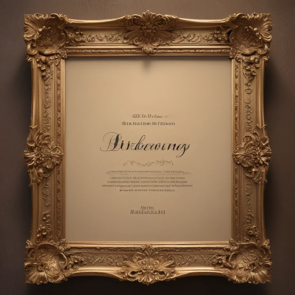birthday frame