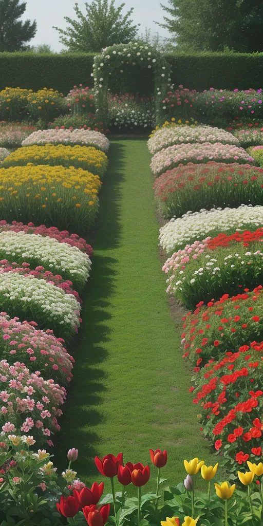flower garden