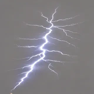 lightning transparent