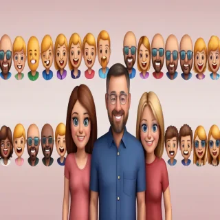 family emojis