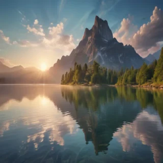lake background