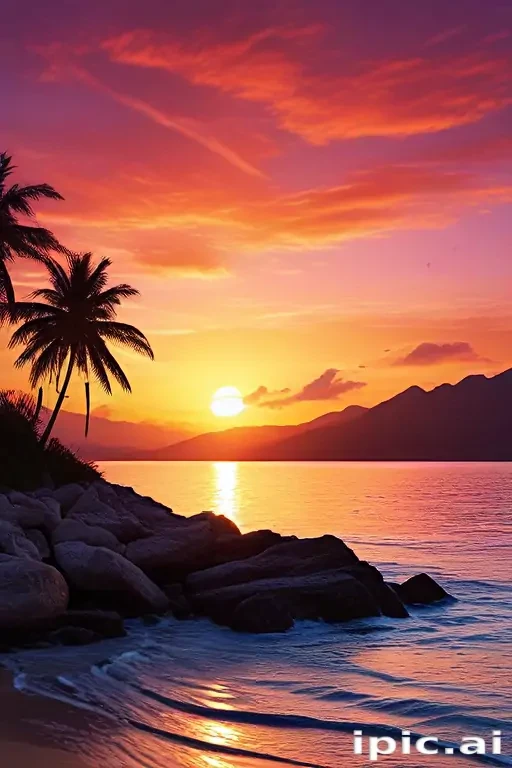 sunset wallpaper for phone