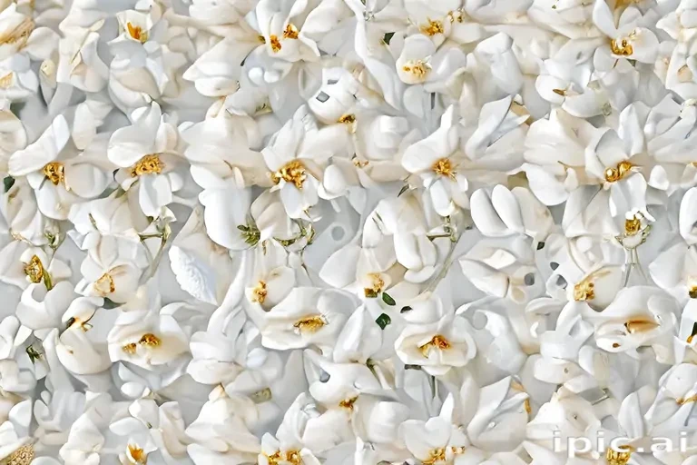 background white flower