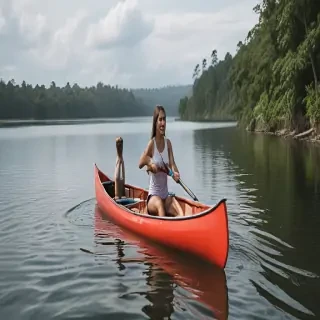 canoeing png