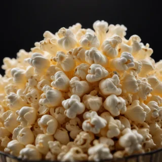 transparent popcorn