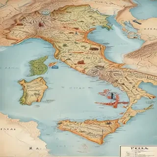 map of italy