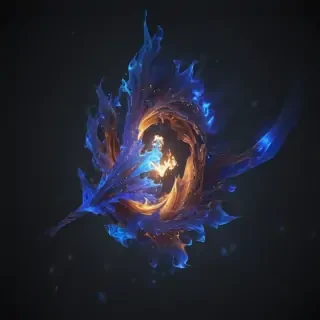 blue flame png