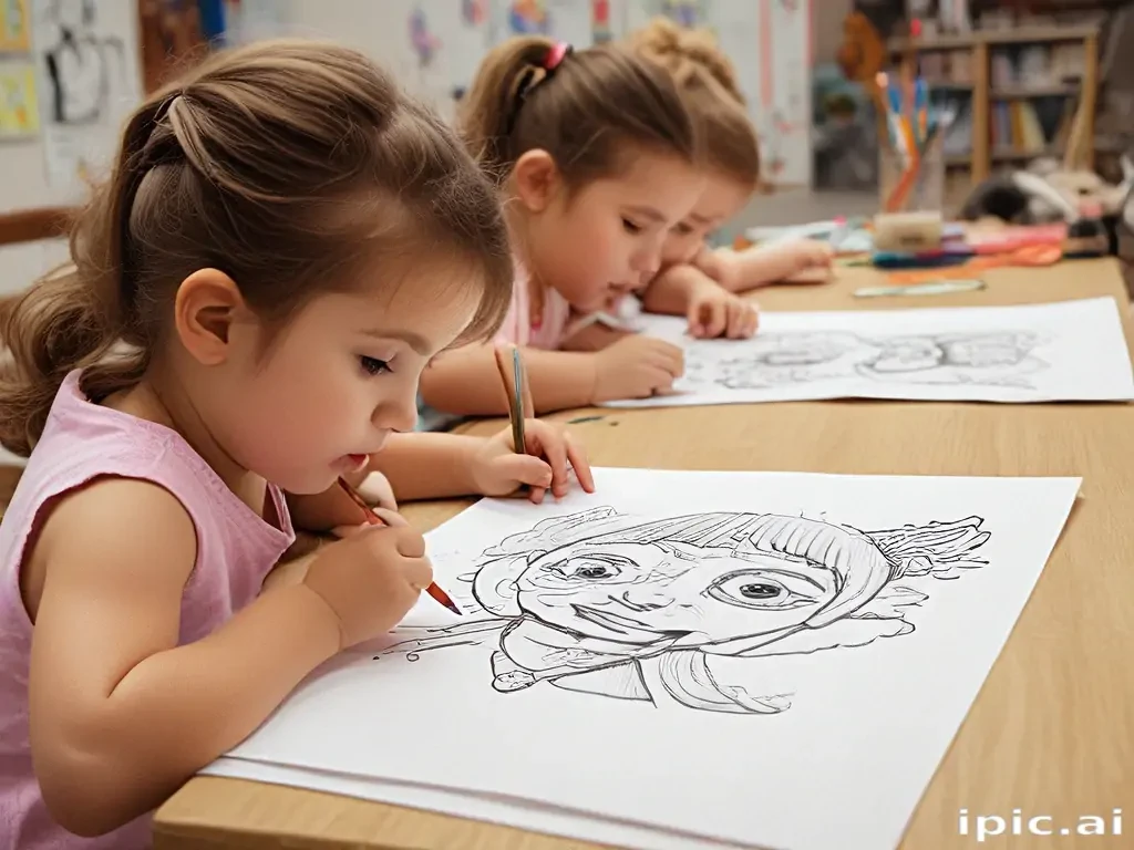kids drawing