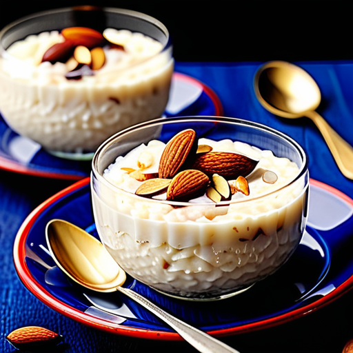 rice pudding with almond milk