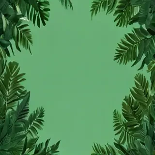 aesthetic green background