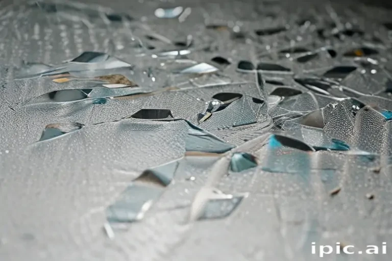 broken glass overlay