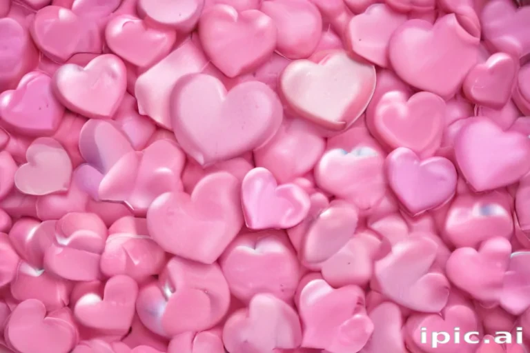 pink hearts background